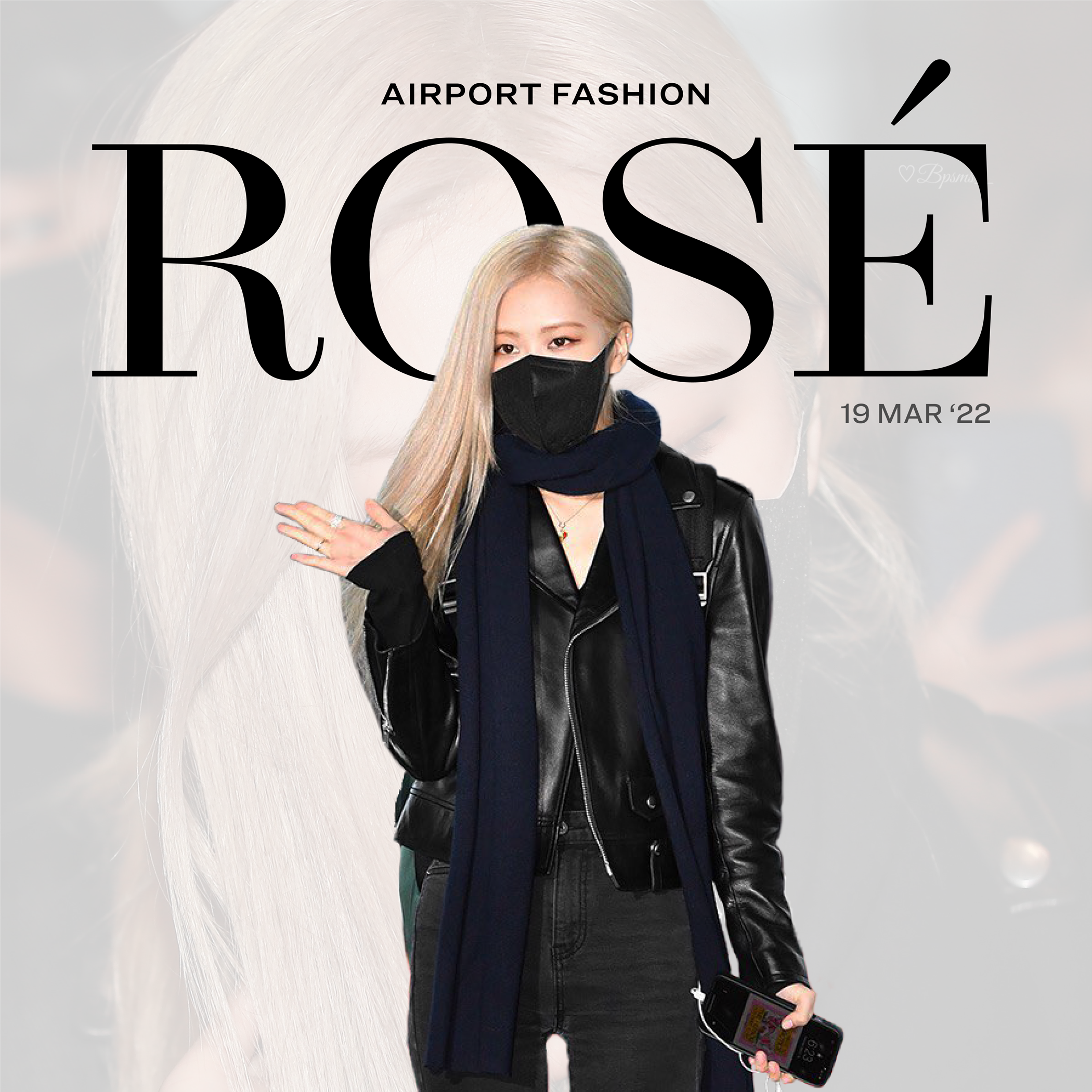 Blackpink Rosé at Incheon Airport & L.A Sightings — Greysuitcase